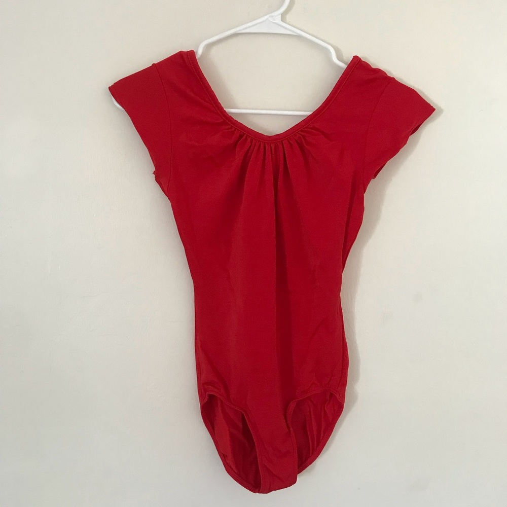 Red bodysuit